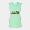 Bella + Canvas - Women's Flowy Scoop Muscle Tank - 8803 Thumbnail