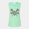 Bella + Canvas - Women's Flowy Scoop Muscle Tank - 8803 Thumbnail