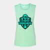 Bella + Canvas - Women's Flowy Scoop Muscle Tank - 8803 Thumbnail