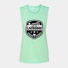 Bella + Canvas - Women's Flowy Scoop Muscle Tank - 8803 Thumbnail