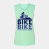 Bella + Canvas - Women's Flowy Scoop Muscle Tank - 8803 Thumbnail