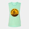 Bella + Canvas - Women's Flowy Scoop Muscle Tank - 8803 Thumbnail