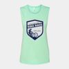 Bella + Canvas - Women's Flowy Scoop Muscle Tank - 8803 Thumbnail