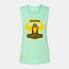 Bella + Canvas - Women's Flowy Scoop Muscle Tank - 8803 Thumbnail
