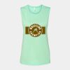 Bella + Canvas - Women's Flowy Scoop Muscle Tank - 8803 Thumbnail