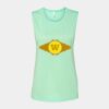 Bella + Canvas - Women's Flowy Scoop Muscle Tank - 8803 Thumbnail