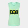 Bella + Canvas - Women's Flowy Scoop Muscle Tank - 8803 Thumbnail