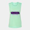 Bella + Canvas - Women's Flowy Scoop Muscle Tank - 8803 Thumbnail