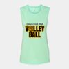 Bella + Canvas - Women's Flowy Scoop Muscle Tank - 8803 Thumbnail