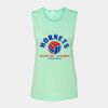 Bella + Canvas - Women's Flowy Scoop Muscle Tank - 8803 Thumbnail