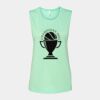 Bella + Canvas - Women's Flowy Scoop Muscle Tank - 8803 Thumbnail