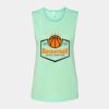 Bella + Canvas - Women's Flowy Scoop Muscle Tank - 8803 Thumbnail