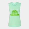 Bella + Canvas - Women's Flowy Scoop Muscle Tank - 8803 Thumbnail