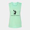 Bella + Canvas - Women's Flowy Scoop Muscle Tank - 8803 Thumbnail