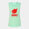 Bella + Canvas - Women's Flowy Scoop Muscle Tank - 8803 Thumbnail