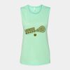 Bella + Canvas - Women's Flowy Scoop Muscle Tank - 8803 Thumbnail