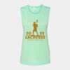 Bella + Canvas - Women's Flowy Scoop Muscle Tank - 8803 Thumbnail