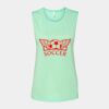 Bella + Canvas - Women's Flowy Scoop Muscle Tank - 8803 Thumbnail