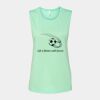 Bella + Canvas - Women's Flowy Scoop Muscle Tank - 8803 Thumbnail