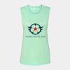 Bella + Canvas - Women's Flowy Scoop Muscle Tank - 8803 Thumbnail