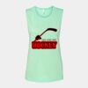 Bella + Canvas - Women's Flowy Scoop Muscle Tank - 8803 Thumbnail