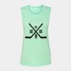 Bella + Canvas - Women's Flowy Scoop Muscle Tank - 8803 Thumbnail