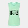 Bella + Canvas - Women's Flowy Scoop Muscle Tank - 8803 Thumbnail