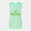 Bella + Canvas - Women's Flowy Scoop Muscle Tank - 8803 Thumbnail
