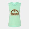 Bella + Canvas - Women's Flowy Scoop Muscle Tank - 8803 Thumbnail
