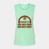 Bella + Canvas - Women's Flowy Scoop Muscle Tank - 8803 Thumbnail