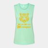 Bella + Canvas - Women's Flowy Scoop Muscle Tank - 8803 Thumbnail