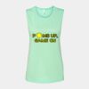 Bella + Canvas - Women's Flowy Scoop Muscle Tank - 8803 Thumbnail