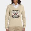 Devon & Jones - Ladies' V-Neck Sweater - D475W Thumbnail