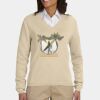 Devon & Jones - Ladies' V-Neck Sweater - D475W Thumbnail